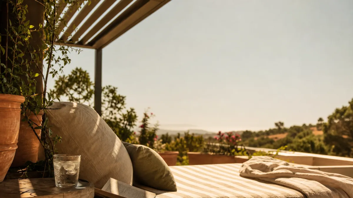 Protection terrasse soleil : top solutions pour l'ombre